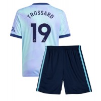 Arsenal Leandro Trossard #19 Kolmas Peliasu Lasten 2024-25 Lyhythihainen (+ Lyhyet housut)